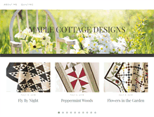 Tablet Screenshot of maplecottagedesigns.com